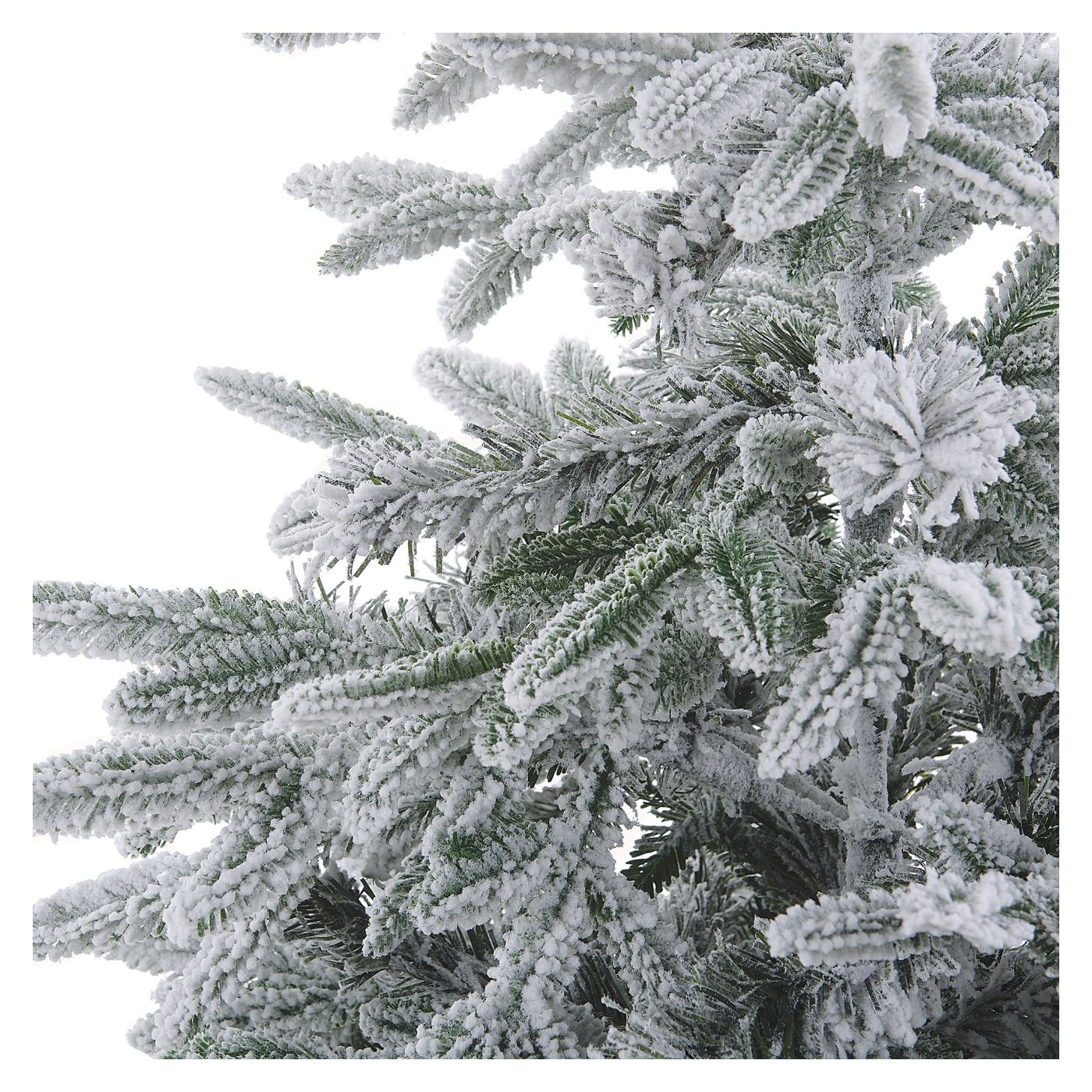 Karácsonyfa műhóval BASSIE 210 cm Fehér - 4