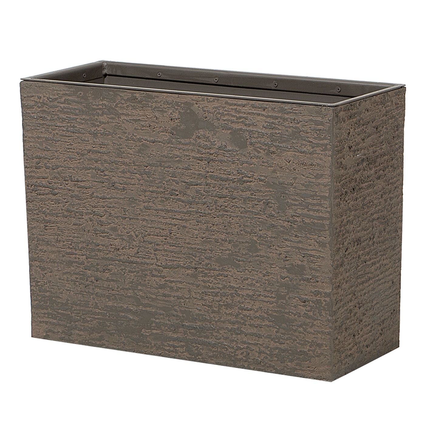 Virágcserép EDESSA 60 cm Sötétbarna - 4