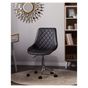 Forgószék MARIBEL Műbőr Fekete thumbnail 1