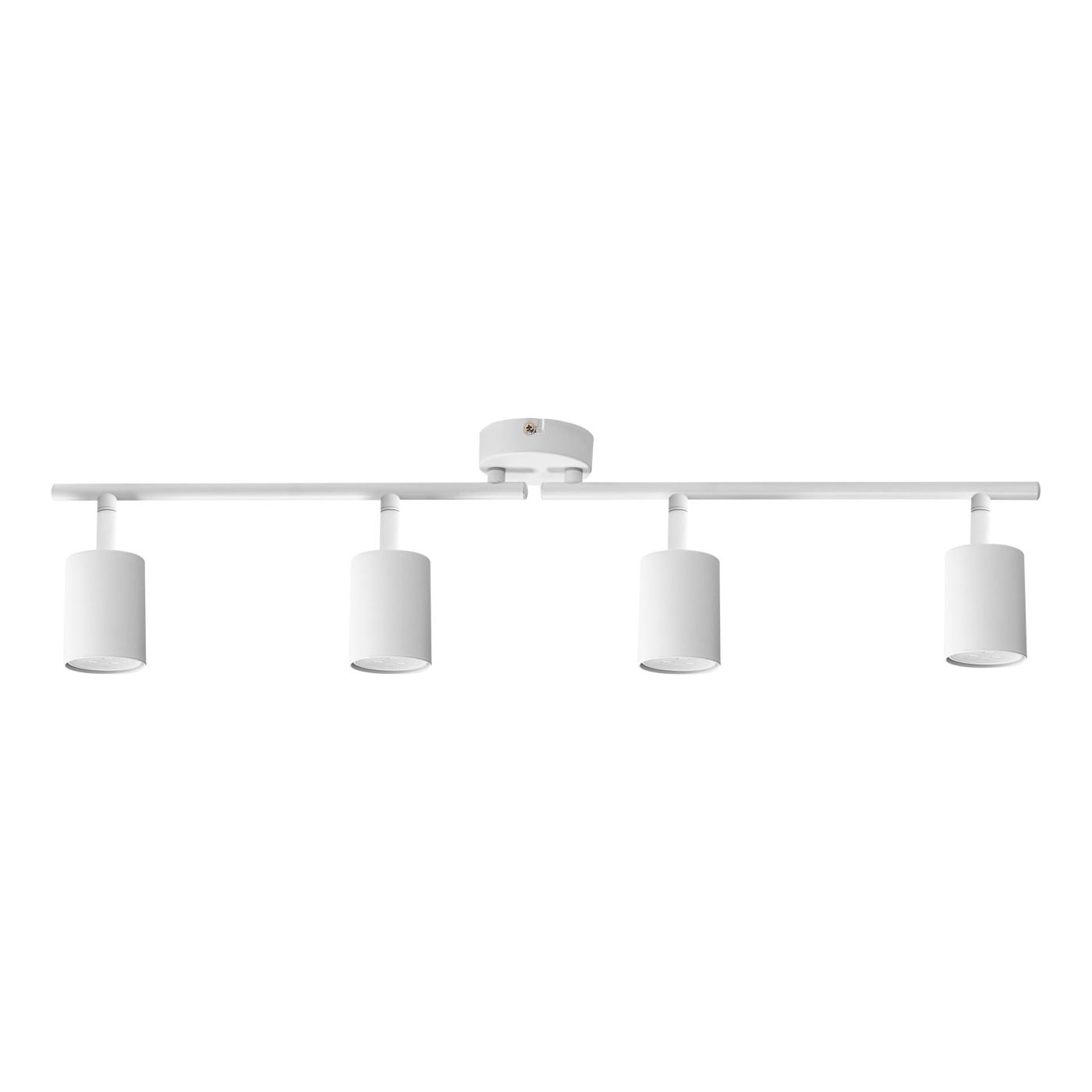 Négy izzós spotlámpa NYANDO Fém Fehér - 4