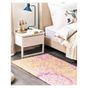 Szőnyeg AVANOS Rózsaszín 80 x 150 cm Gyapjú thumbnail 1