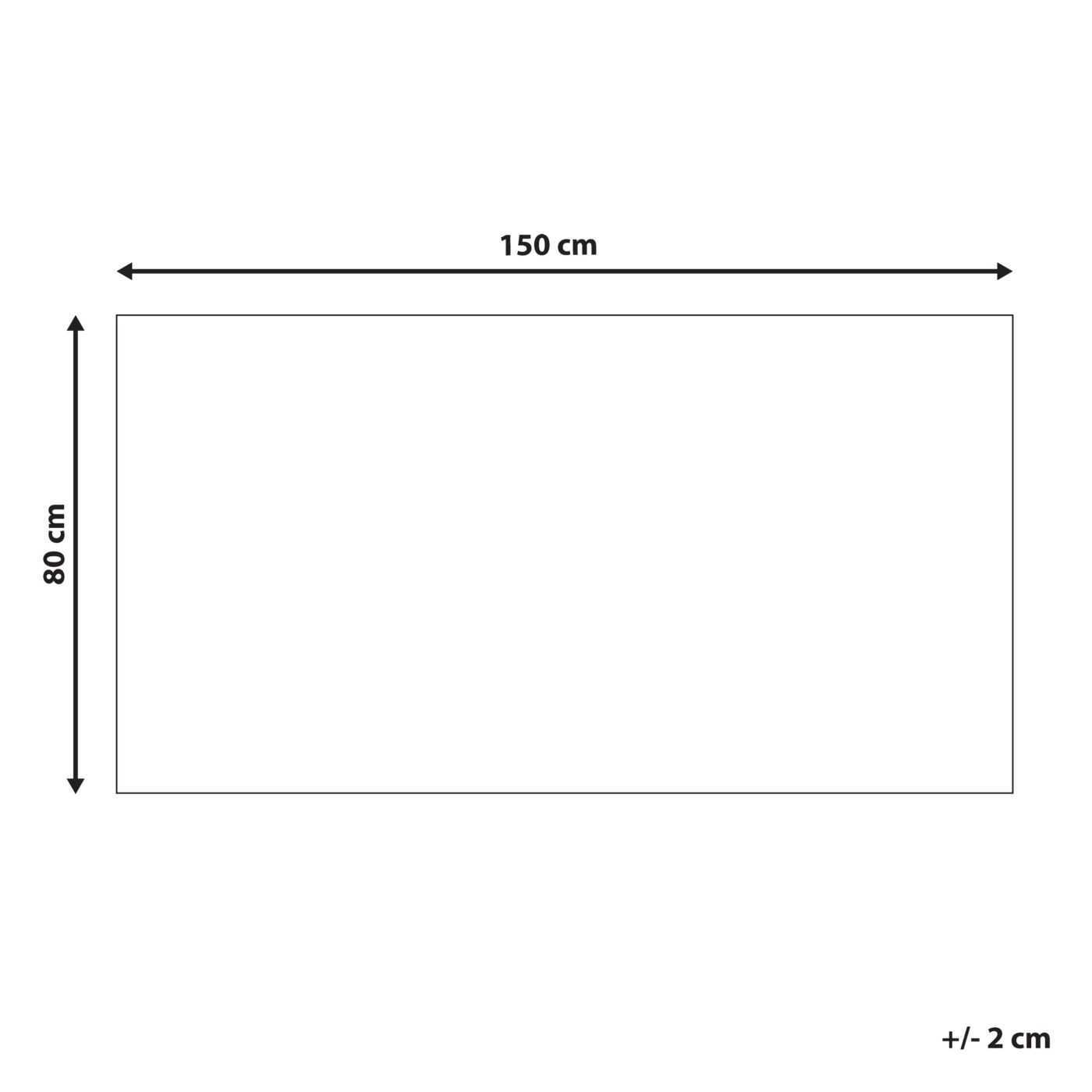 Szőnyeg AVANOS Rózsaszín 80 x 150 cm Gyapjú - 3