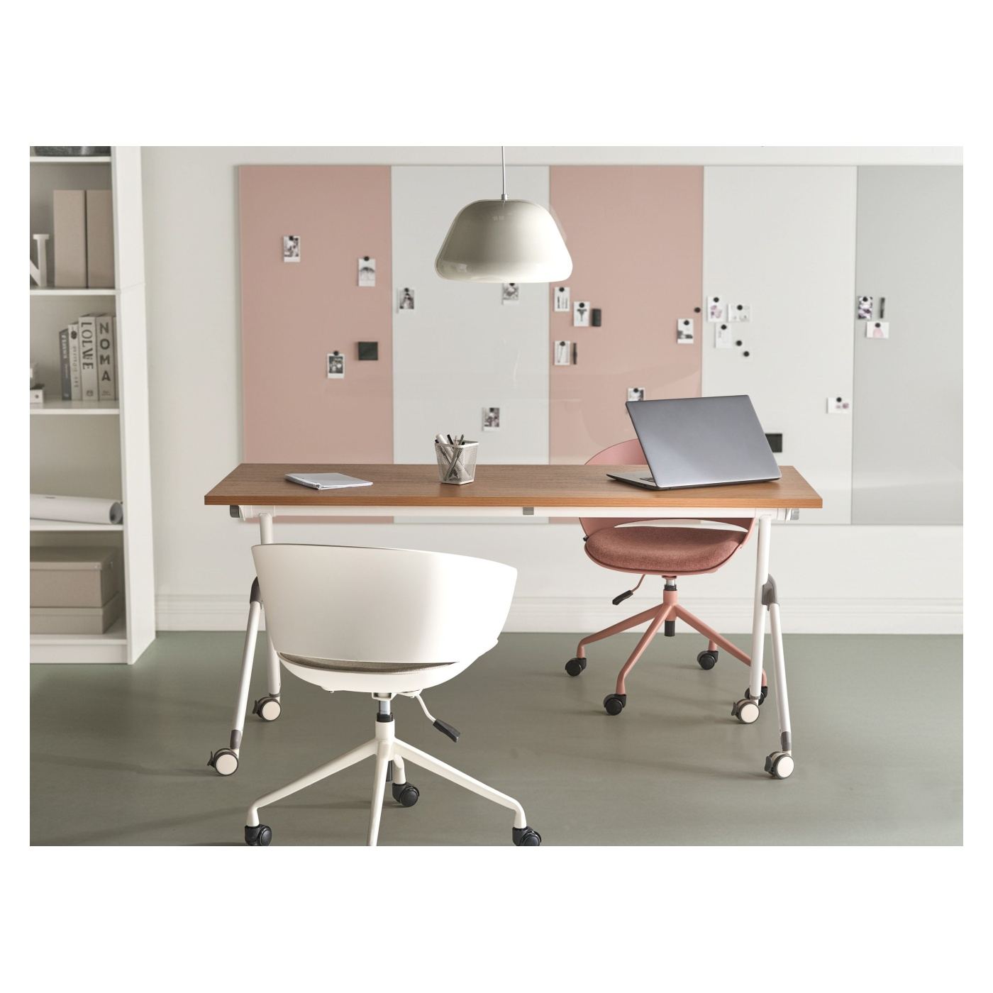 Összecsukható íróasztal BENDI Barna 160 cm 60 cm - 1