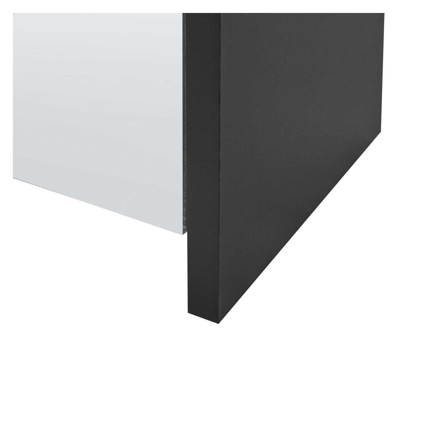 Cipőtároló szekrény MIDFIELD Ágyneműtartóval Fekete - 8