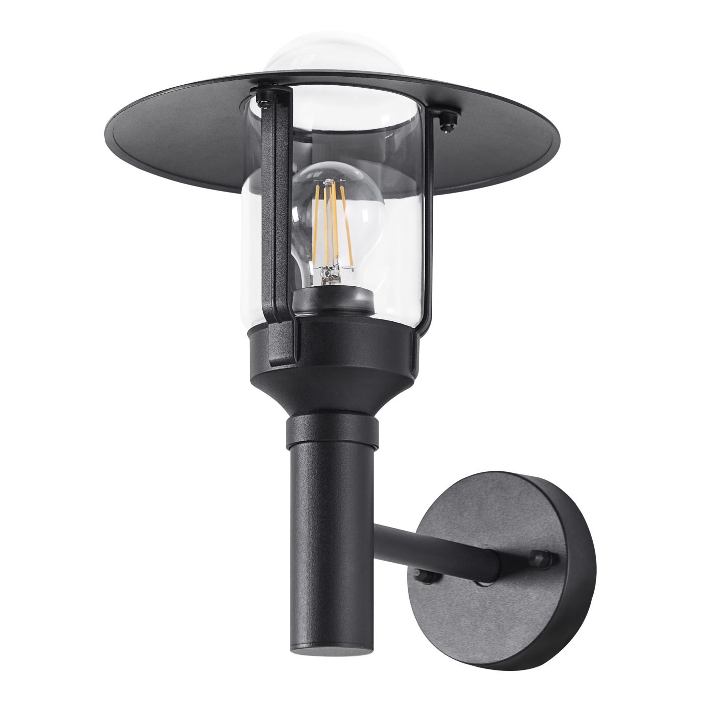 Kültéri falilámpa TIZU Fekete - 4