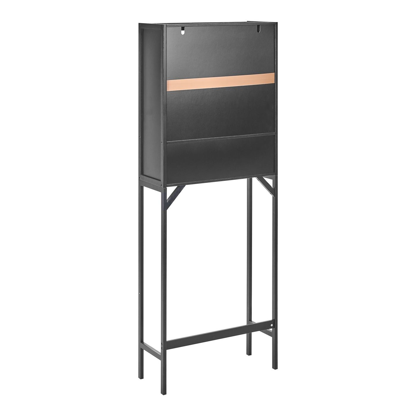 Fürdőszobai szekrény OKARCHE Bambusz 63 cm Fekete - 6