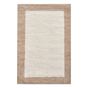 Fürdőszobaszőnyeg KABRI Barna/bézs 60 x 90 cm Pamut thumbnail 2