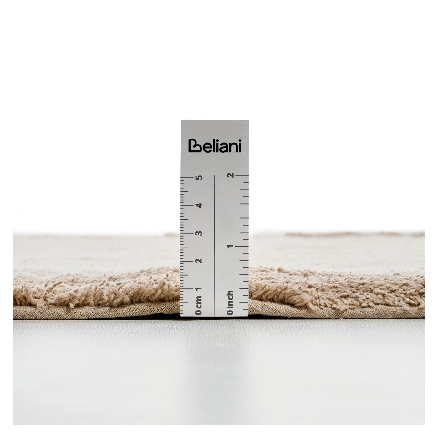 Fürdőszobaszőnyeg KABRI Barna/bézs 60 x 90 cm Pamut - 7