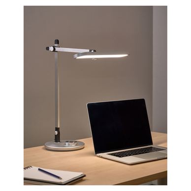 LED asztali lámpa HYDRUS Dimmer funkcióval Ezüst