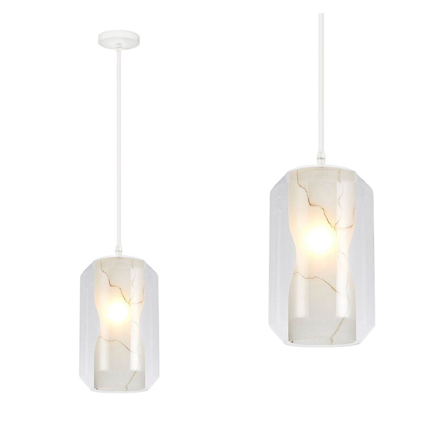 Obesna svetilka Vstyle Pharos 788803, bela