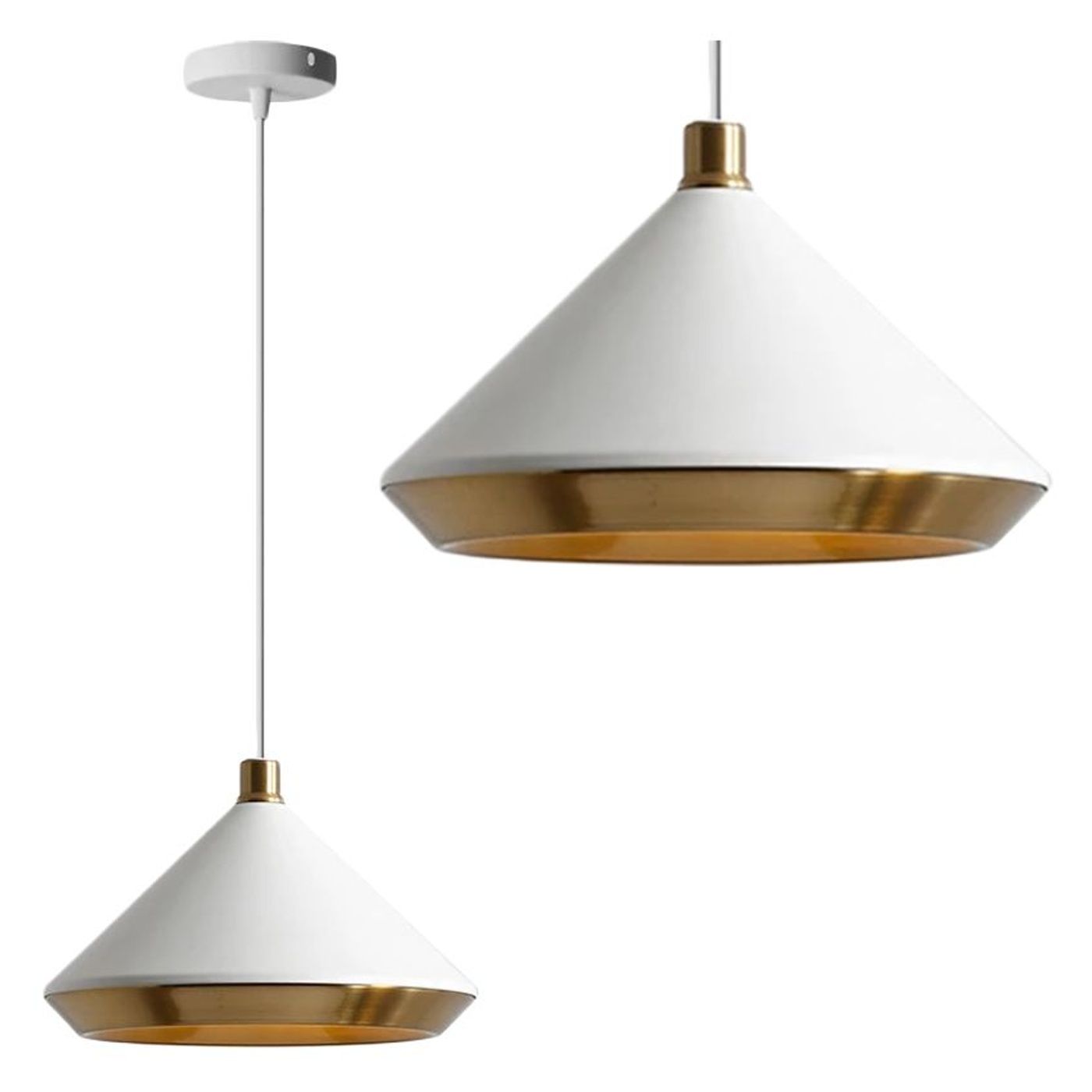 Obesna svetilka Vstyle Pharos 788996, bela, aluminij