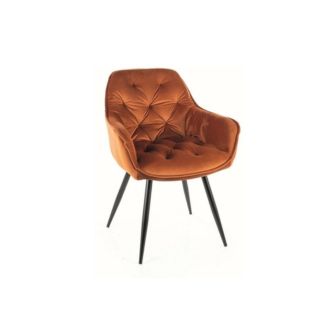 Vstyle Silver Chair 267185, Cinnamon