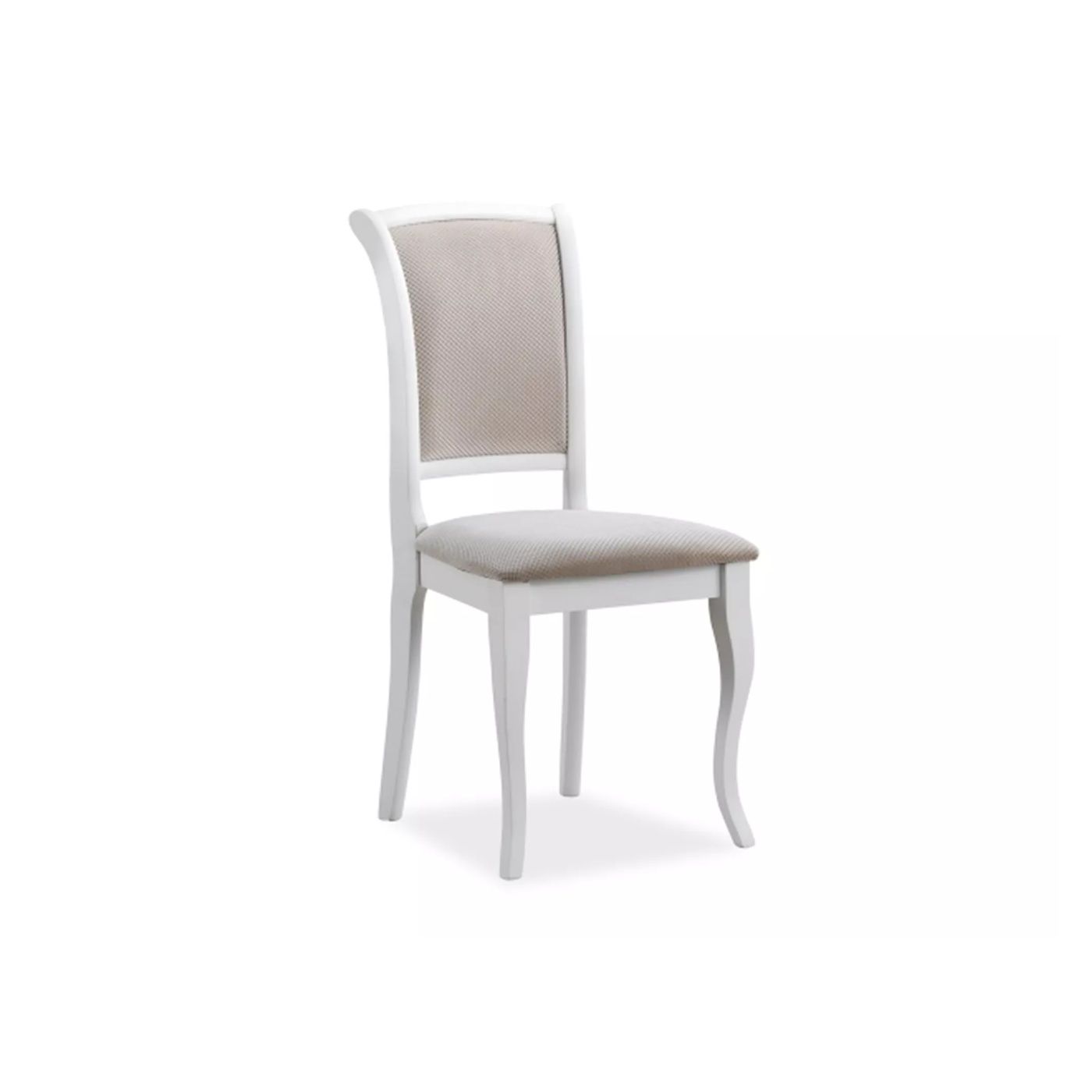 Stolica Vstyle Silver 267636, bež, drvo, tkanina 96x45x44
