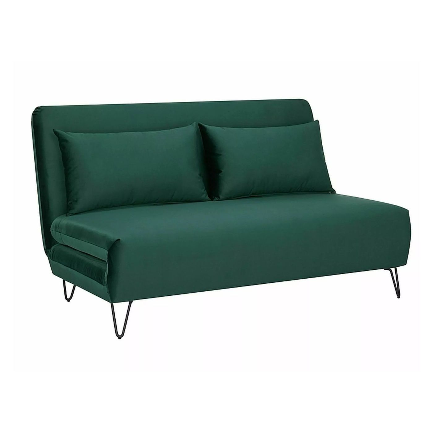 Kauč Vstyle Silver 268027, zelena, baršunasta tkanina, tkanina 81x90x141
