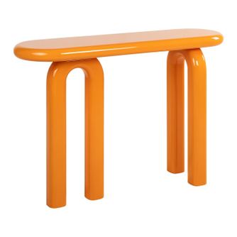 Konzolna mizica Rascal, Richmond Interiors, oranžna