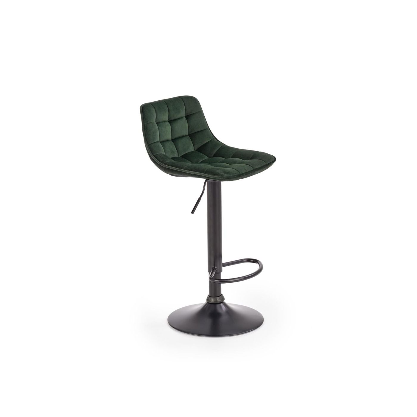 Vstyle Opal Bar Stool 176562, Dark Green 84-106x43x44