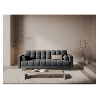 Cosmopolitan Design Bali temno siva raztegljiva sedežna garnitura