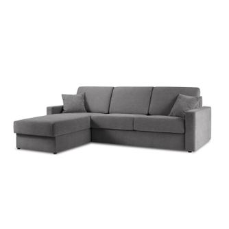 Kotni kavč z ležiščem Windsor & Co 860424, Portia, siv