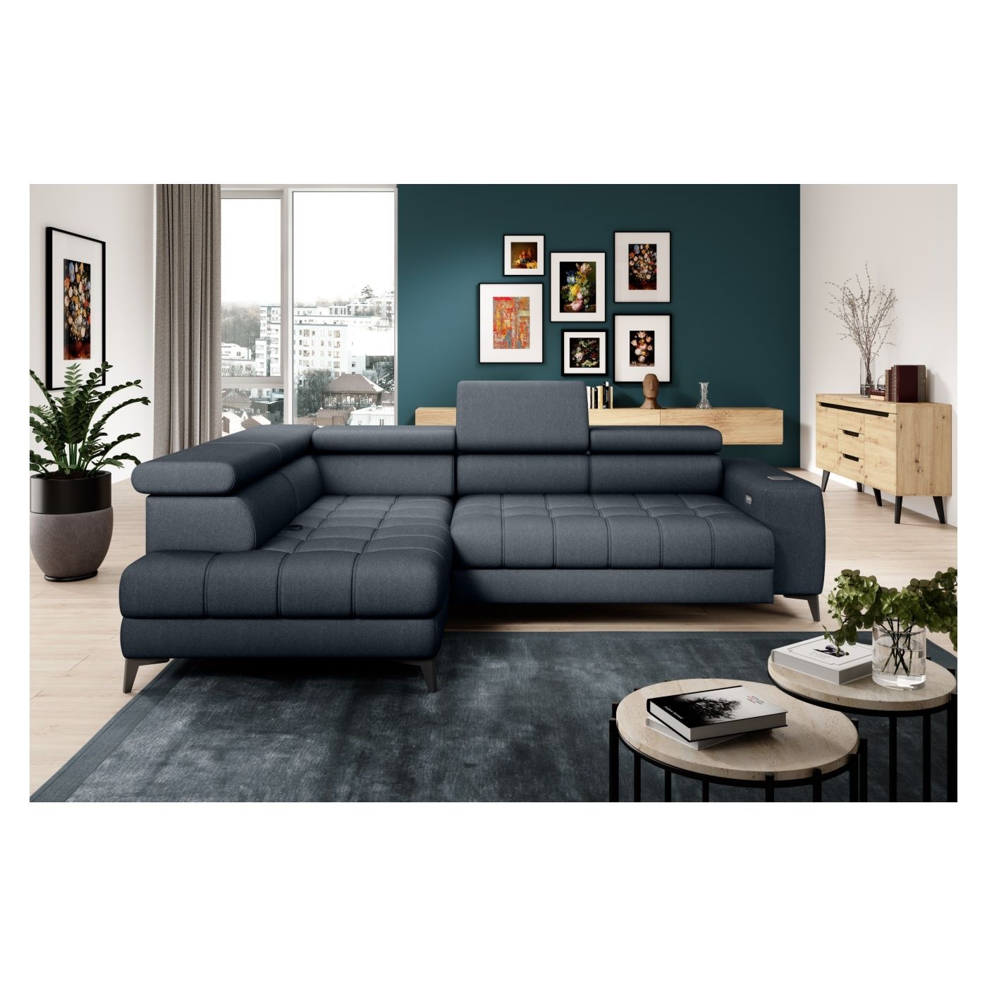 Vstyle Fehér 888002 sarokkanapé