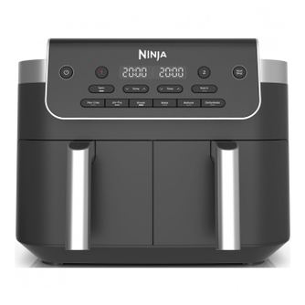 Φριτέζα Αέρος Ninja Foodi Dual Zone DZ801EU, 2470W, Ανεξάρτητες Ζώνες Μαγειρέματος, 7.6L, 6 Προγράμματα, 40-240C, Max