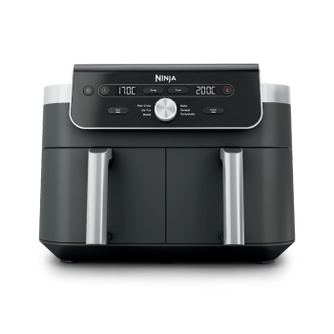 Φριτέζα Αέρος Ninja Foodi Dual Zone DZ901EU, 2470W, Ανεξάρτητες Ζώνες Μαγειρέματος, 9.5 L, 6 Προγράμματα, 40-240C, Max