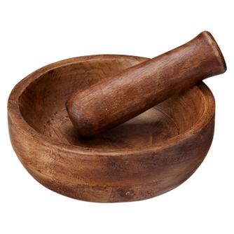 Koopman Хаванче и Чукало, Мангово дърво, 15x5 см, Кафяв