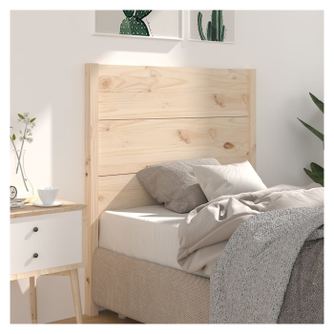 Табла за легло, 81x4x100 см, масивна борова дървесина