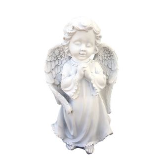 Statueta, reprezentand un inger rugandu-se in picioare, 19 cm, 1239G