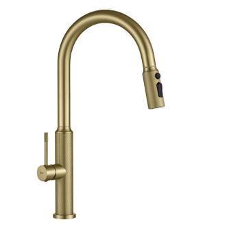 Rea kuhinjska armatura Master Brušeno zlato 21,5X21,5X45,5CM