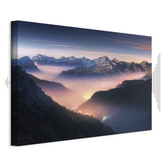 Акустичен панел - Планински дъх - 30 x 20 см