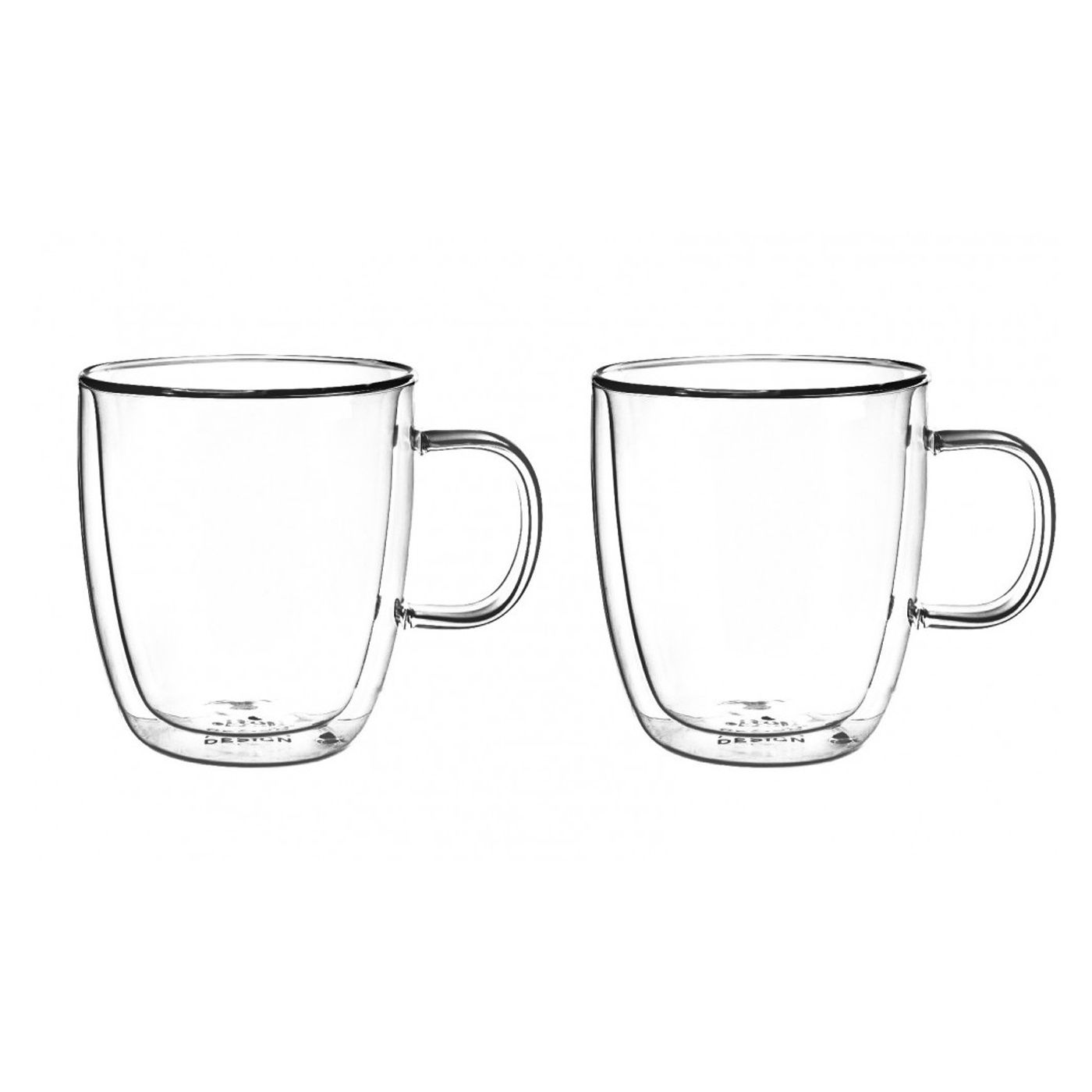 Set 2 cani Altom Andrea, sticla borosilicata, 350 ml