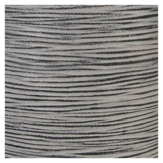 Capi Nature Rib Planter, antracit, 40x40 cm, kvadraten, KOFZ903