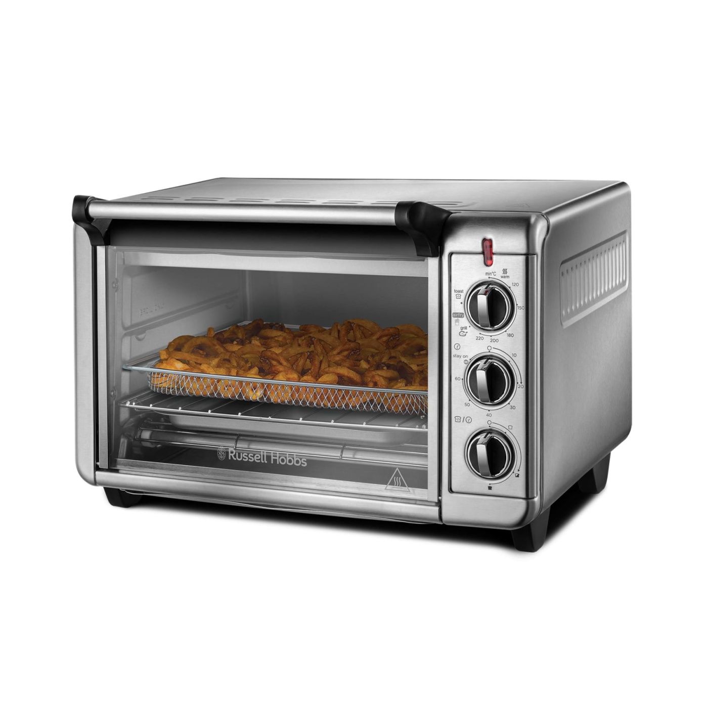 Cuptor electric cu aer circulant Russell Hobbs Express Air Fry, 1500W, 5 functii, capacitate mare, preincalzire rapida