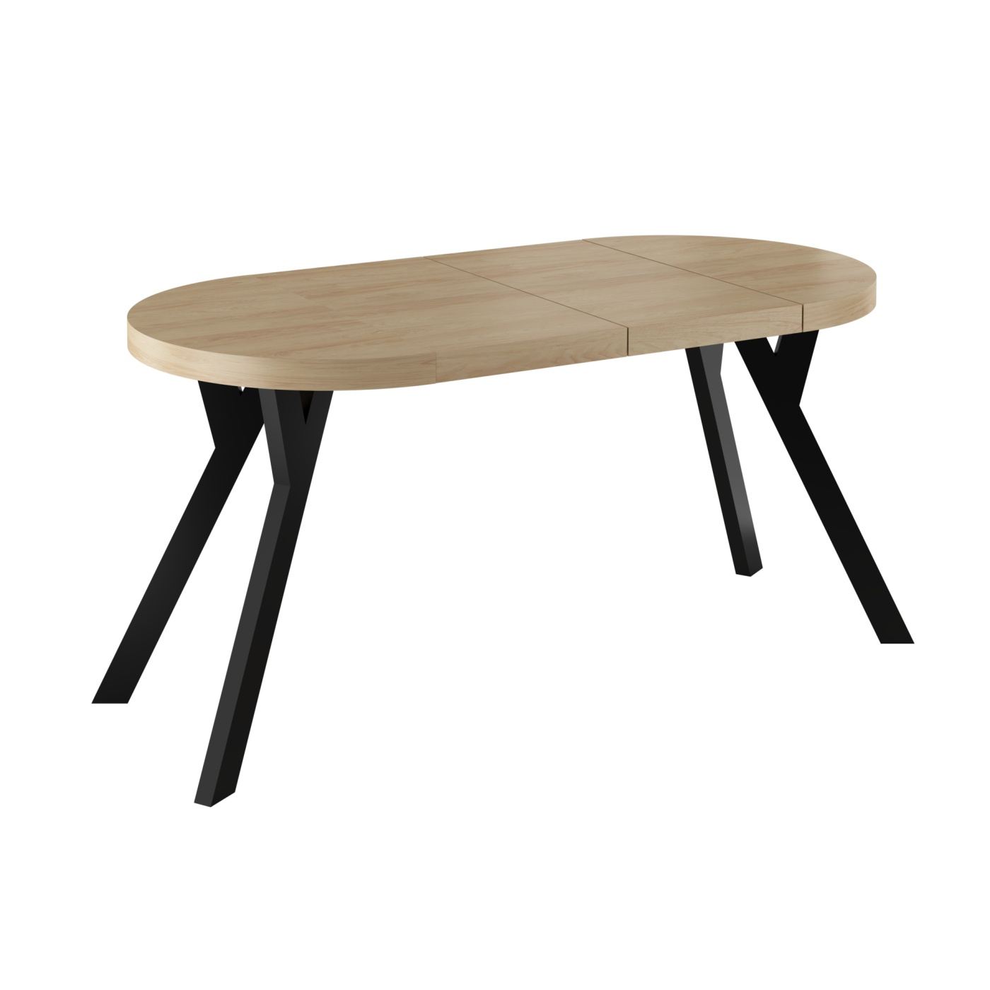 Masă Extensibilă Rotundă Hickory 90/190 cm - 2