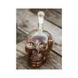 Decantor din sticla in forma de craniu, 700 ml, Gonga® Transparent thumbnail 2