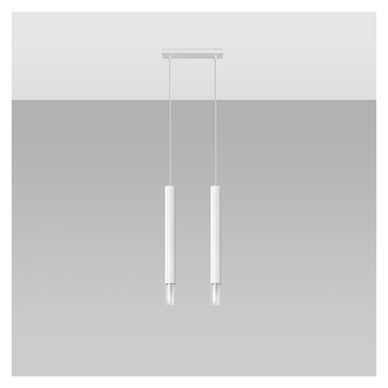 Vstyle Stellar 688551 Lampă Suspendată, Alb, Oțel, Sticlă