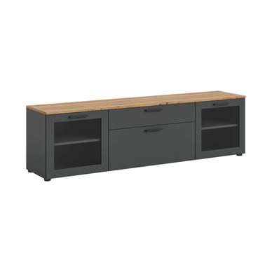 Komoda Vstyle Excellent 388411, bazaltno siva, iverica 52x185x40