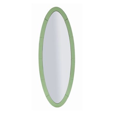 Zidno ogledalo Vstyle Glamour 355712, zelena, MDF, ogledalo, staklo 150x2x55