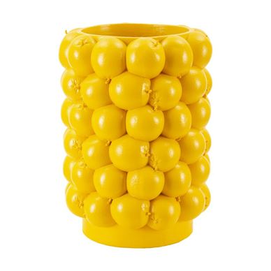 Vase Vstyle Glamour 356422, Sárga, Gyanta 28x21x21