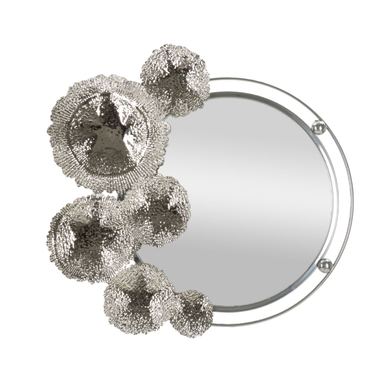 Ogledalo Vstyle Glamour 356678, srebrna, metal, ogledalo, MDF 80.6x7x85