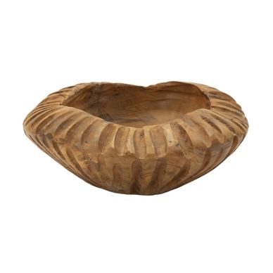 Komplet 2 dekorativnih pladnjev Vstyle Glamour 356823, barva: les, tikovina, material: les, dimenzije: 8x19x19 cm.