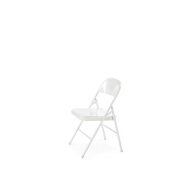 Stolica Vstyle Opal 175445, bijela, metal 75x46x47