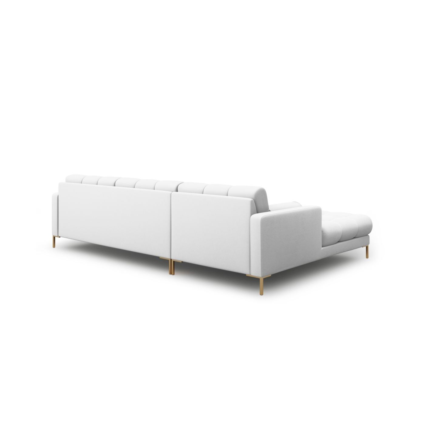 Sarokülőgarnitúra Cosmopolitan Design 620658, Bali, Világosszürke, 75x185x293 cm - 4