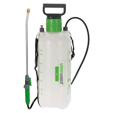 ProGarden nyomásos permetező, műanyag, 8 liter, fehér/zöld
