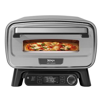 Електрическа фурна за пица 5в1 Ninja Artisan MO201EU, 1760W, 30x30 см, 5 функции, Touch Screen, 32-370C, Сив