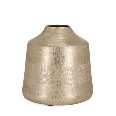 Svas Zlatna aluminijasta vaza 22,5x21 cm