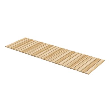 Pasarelă Rulabilă pentru Grădină, Alea din Lemn de Brad, 120x38 cm, Culoare Lemn