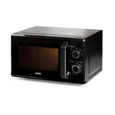 Cuptor cu microunde, DOMO, 20 litri, negru