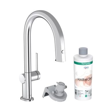 Baterie bucătărie cu filtru de apa Hansgrohe Aqittura M91 FilterSystem 210 crom