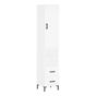 Visoki ormar, bijeli, 34,5x34x180 cm, konstruirano drvo thumbnail 2